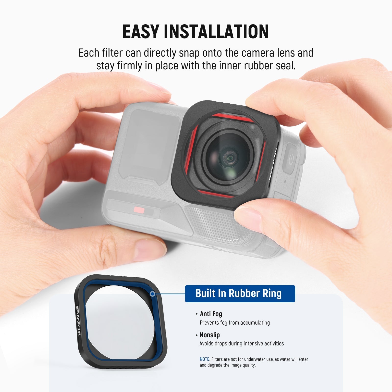 NEEWER LS-C40 10X Macro Lens For Insta360 Ace Pro/Ace Pro 2