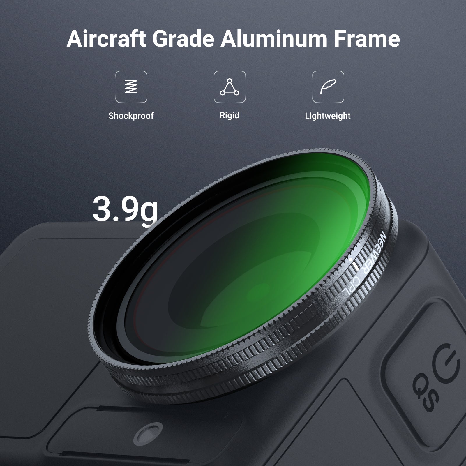 NEEWER UV/CPL Filter For DJI Osmo Action 5 Pro/4/3
