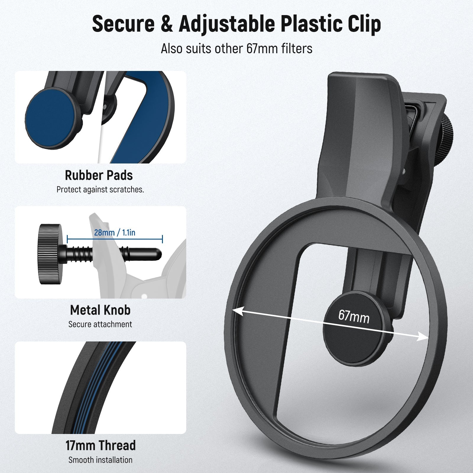 NEEWER FL-B37/FL-B38 67mm Filter Set For Smartphone
