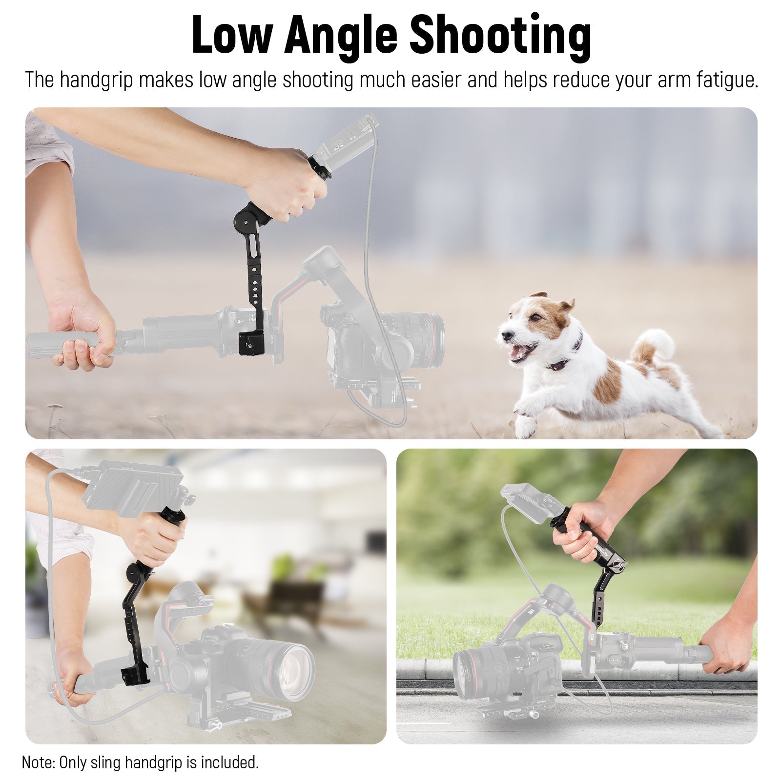 NEEWER ST49 Gimbal Sling Handgrip for DJI Ronin RS4 RS3 Mini RS 3 Pro RS 2 RSC 2