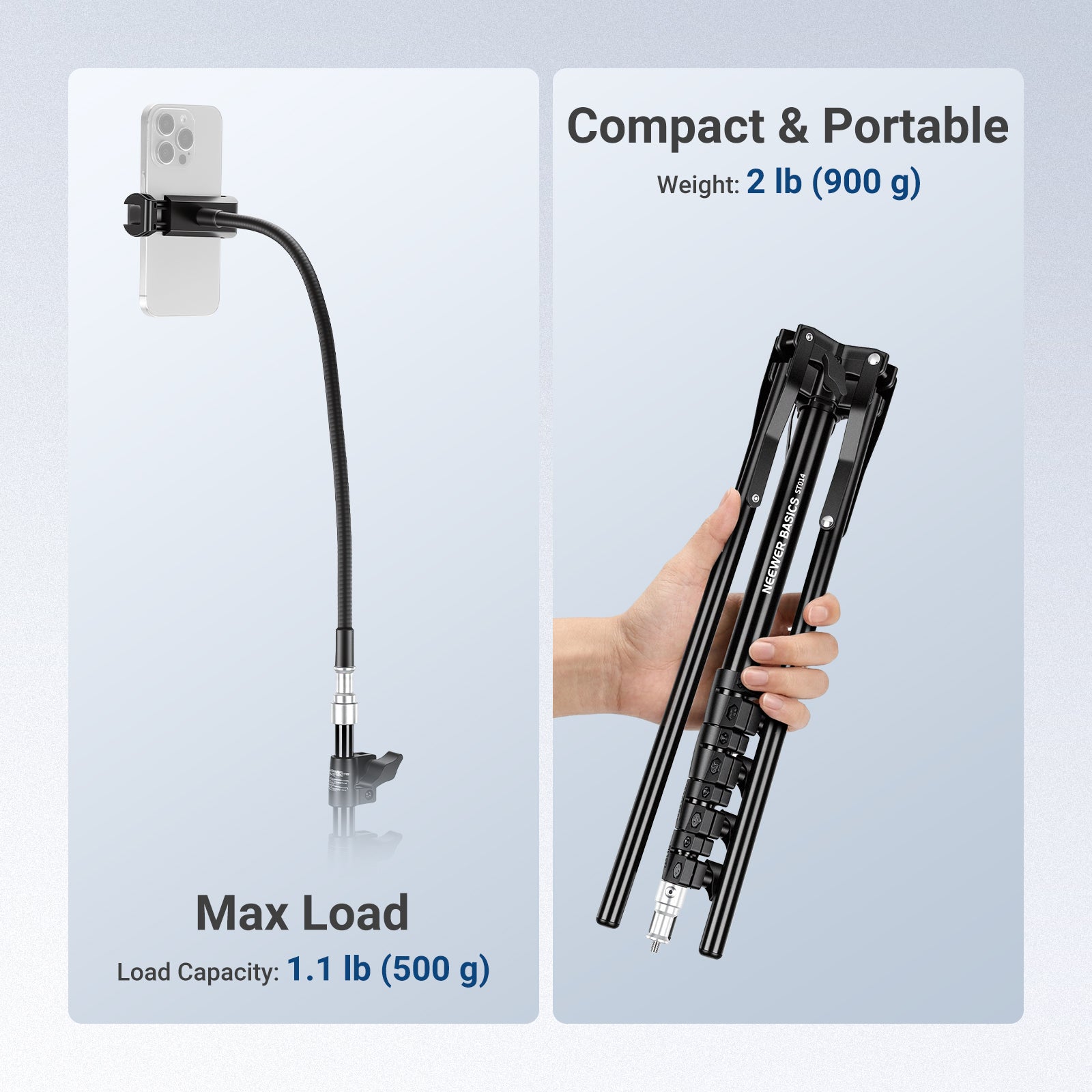 NEEWER BASICS ST014 Phone Tripod Stand