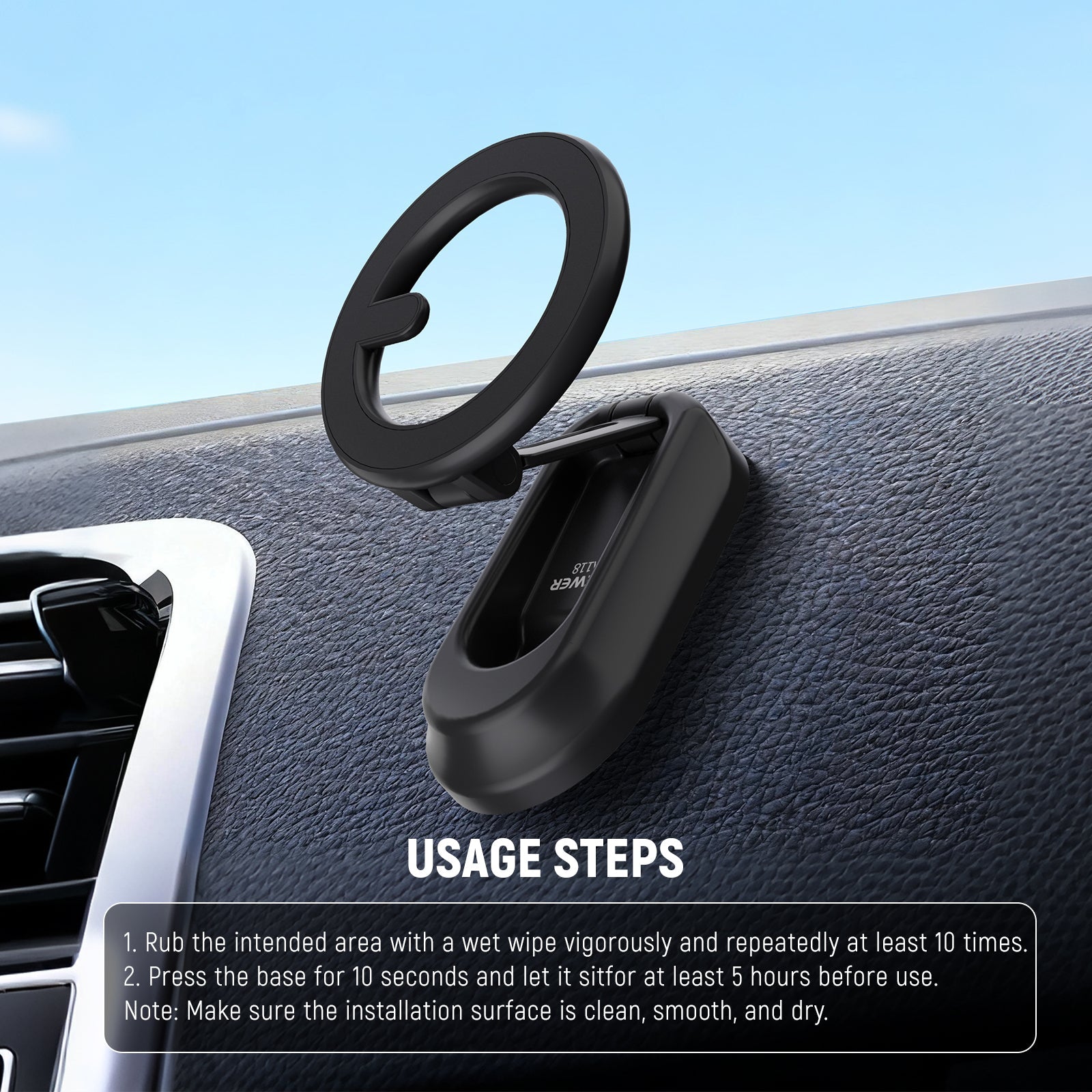 NEEWER PA118 Magnetic Phone Holder for Car