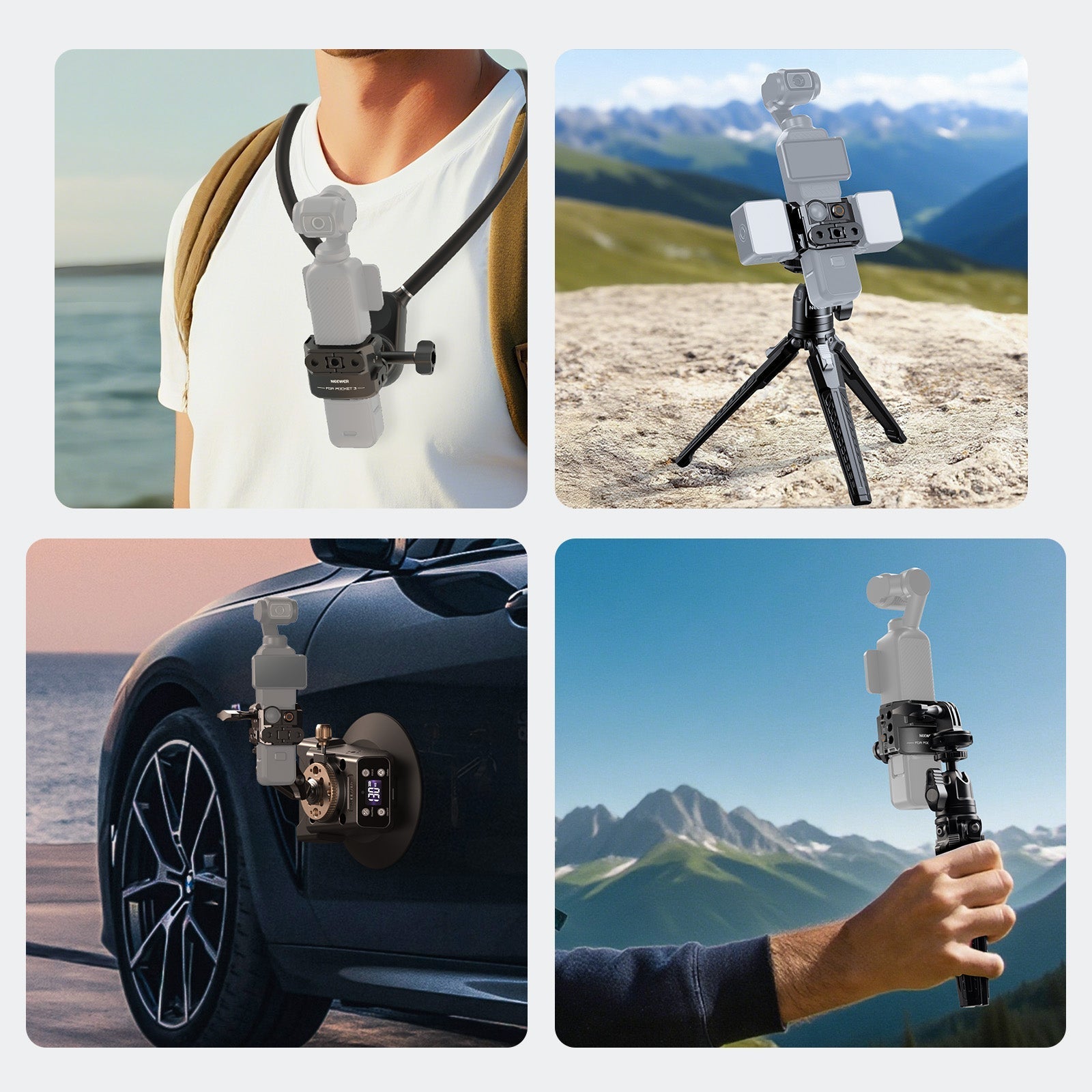 NEEWER AC009 PRO Metal Cage For DJI Osmo Pocket 3