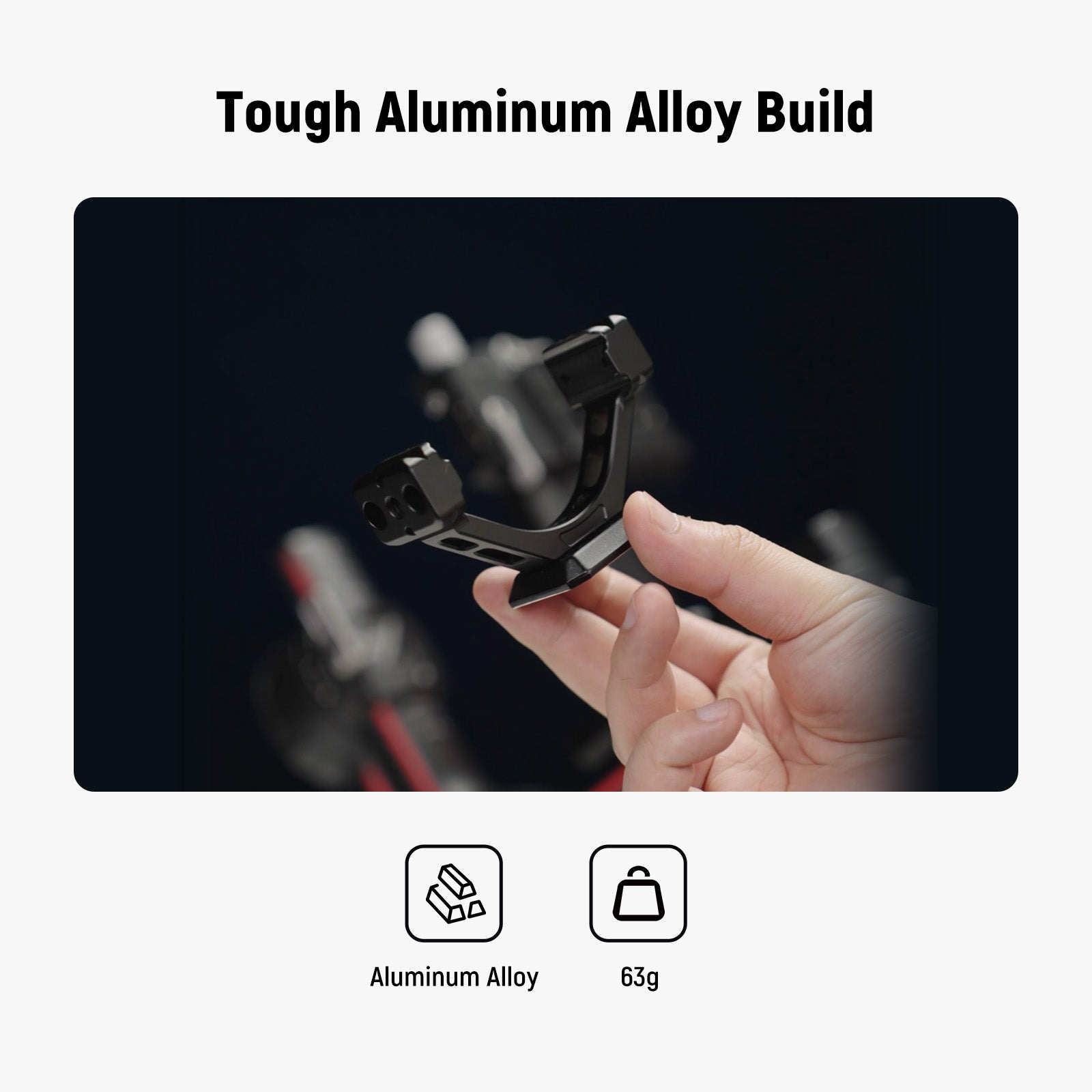 NEEWER GA030/GA030P Arca Type NATO Mount Adapter For DJI RS3/Pro RS4/Pro