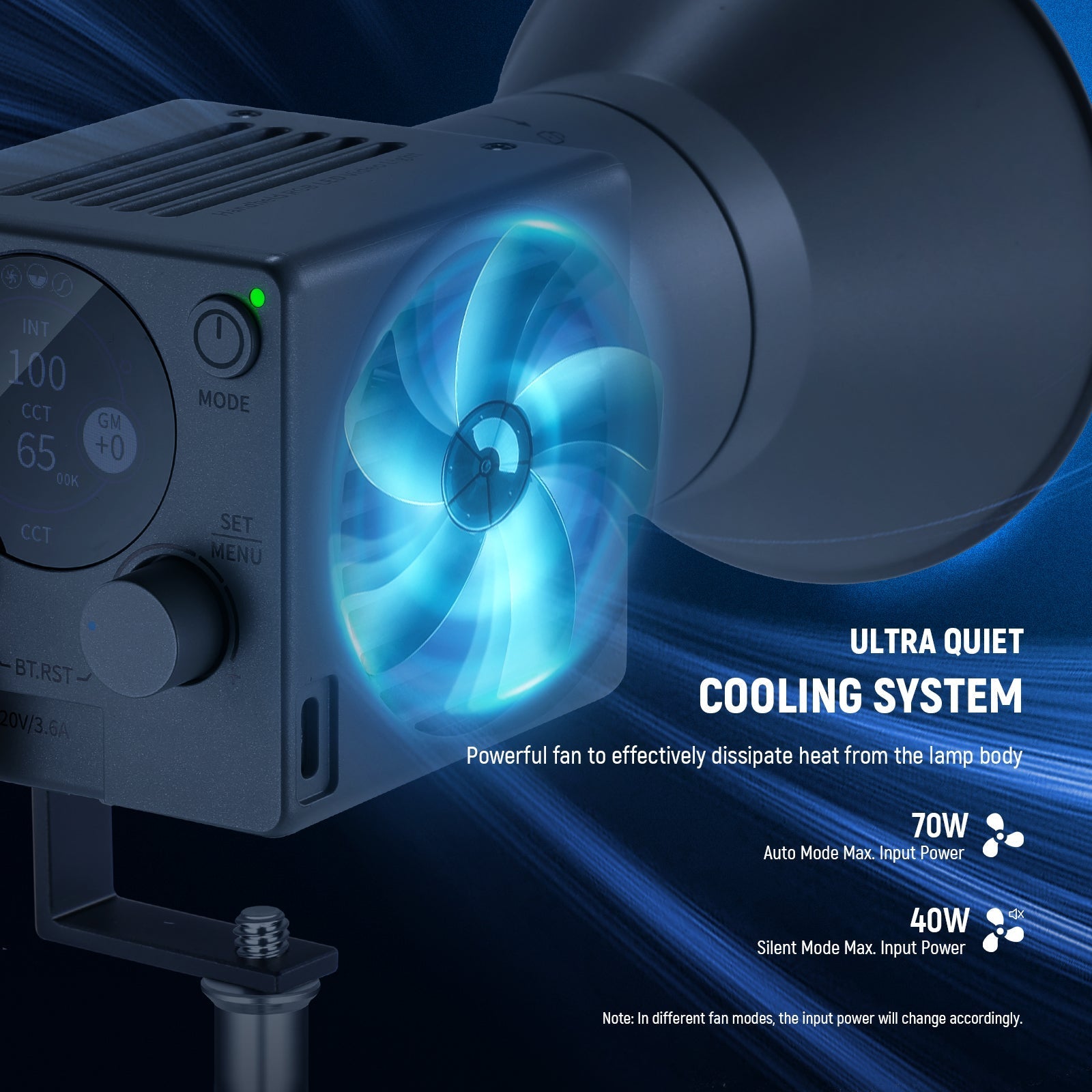 NEEWER HS60C Pro 60W Portable RGB LED Video Light