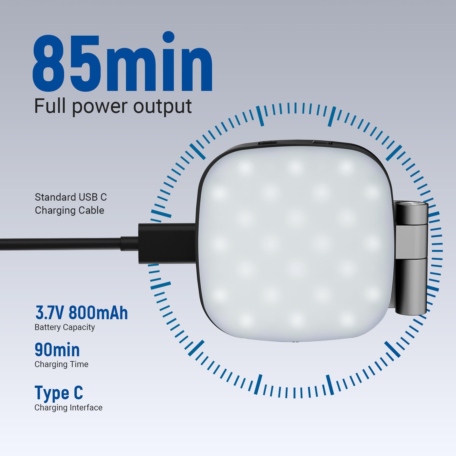 NEEWER BASICS NL45B Magnetic Selfie Light