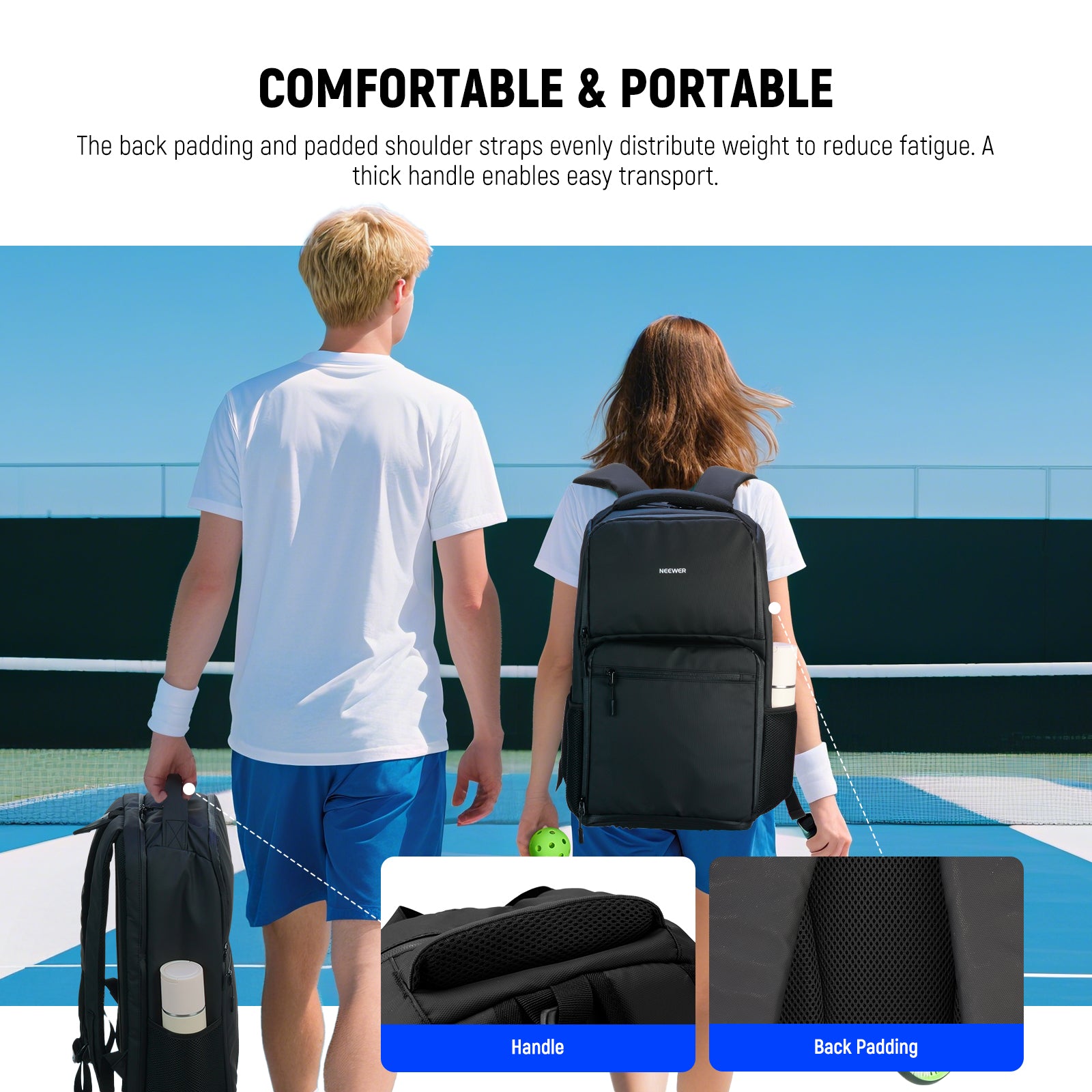 NEEWER PB01B Pickleball Backpack