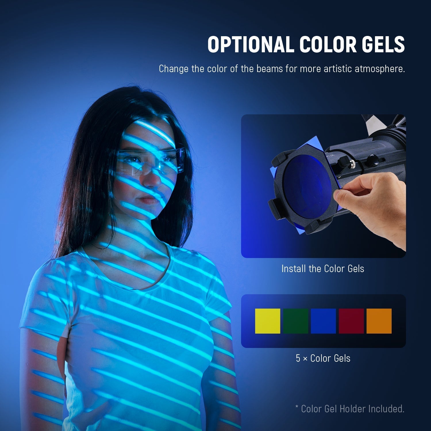 NEEWER LS-39 20° Spotlight Snoot with Bowens Mount