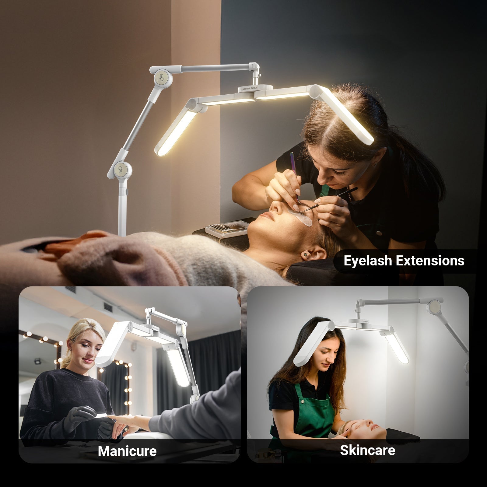 NEEWER BASICS HM06-D 29" 40W LED Lash Light with Wheeled Stand