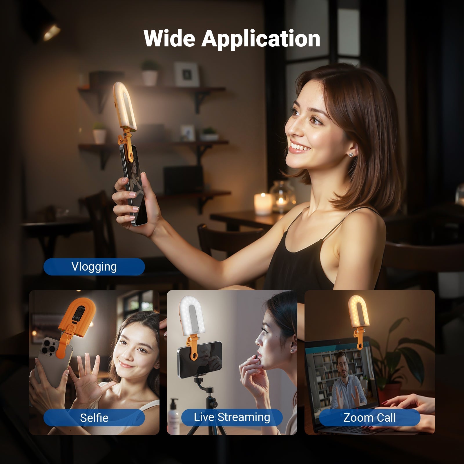 NEEWER GM66 Clip on Selfie Light
