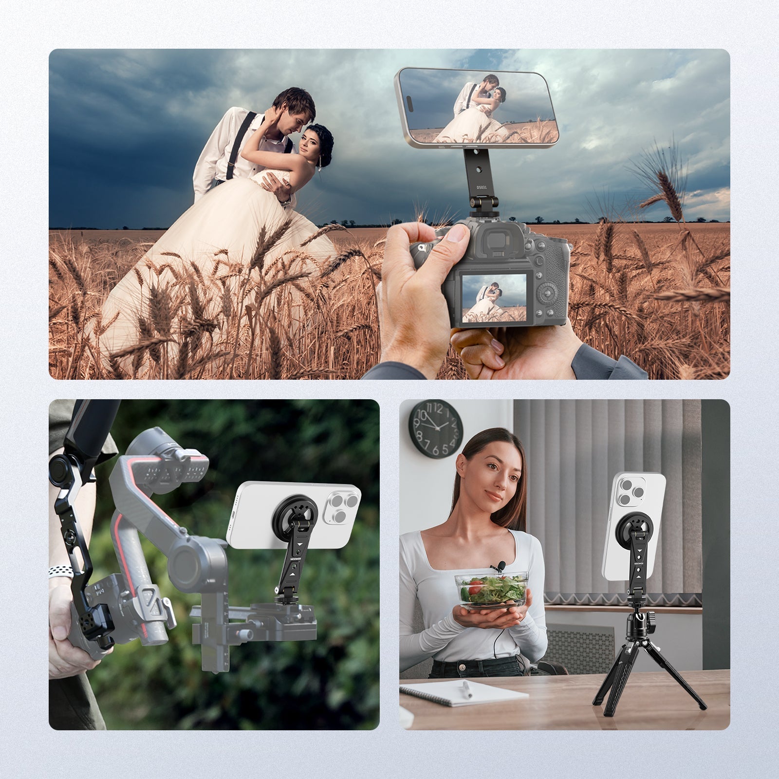 NEEWER DS031 Magnetic Phone Tripod Mount