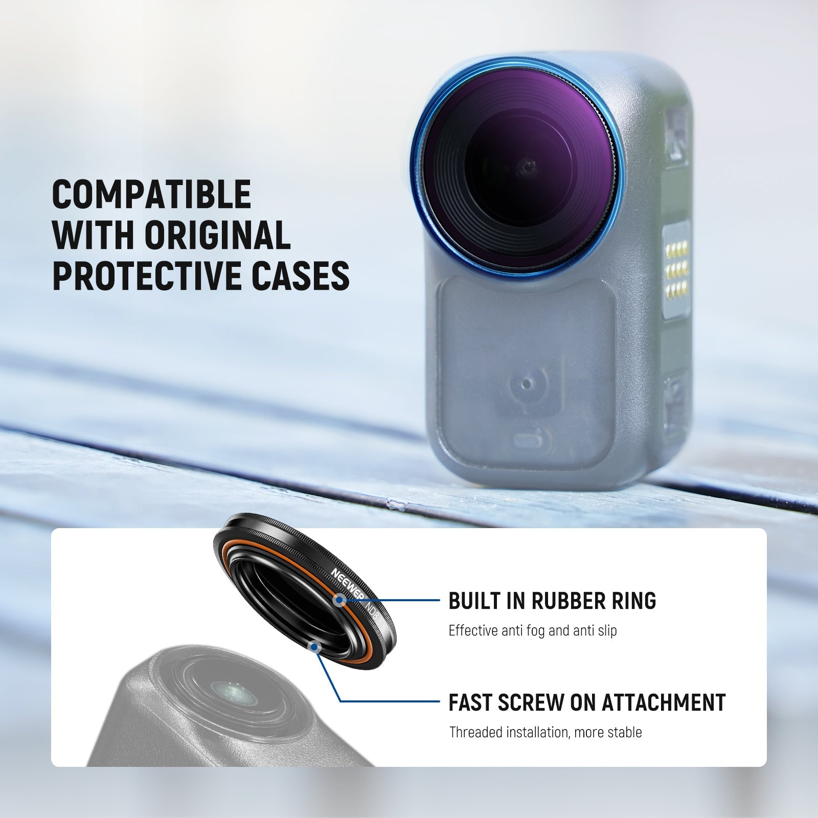 NEEWER ND Filter Set For DJI Osmo Nano