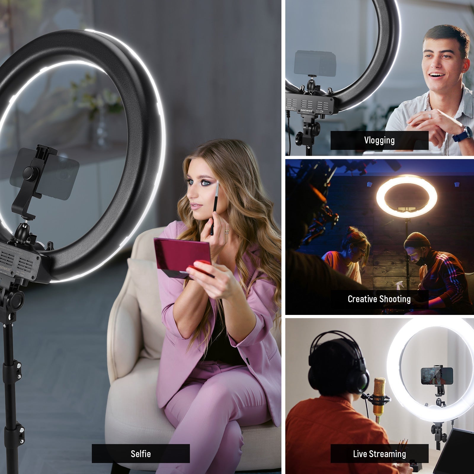 NEEWER RL-18 18 Inch 58W LED Ring Light
