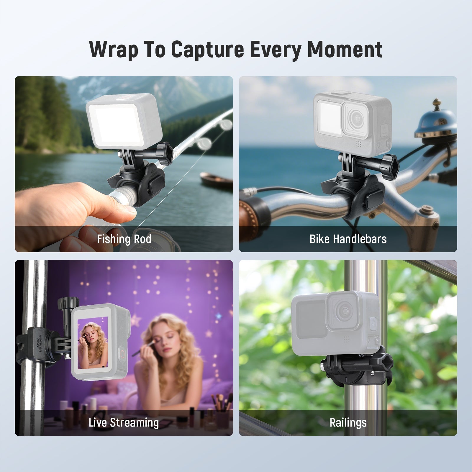NEEWER GP-77 Camera Flexible Mount Wrap Band