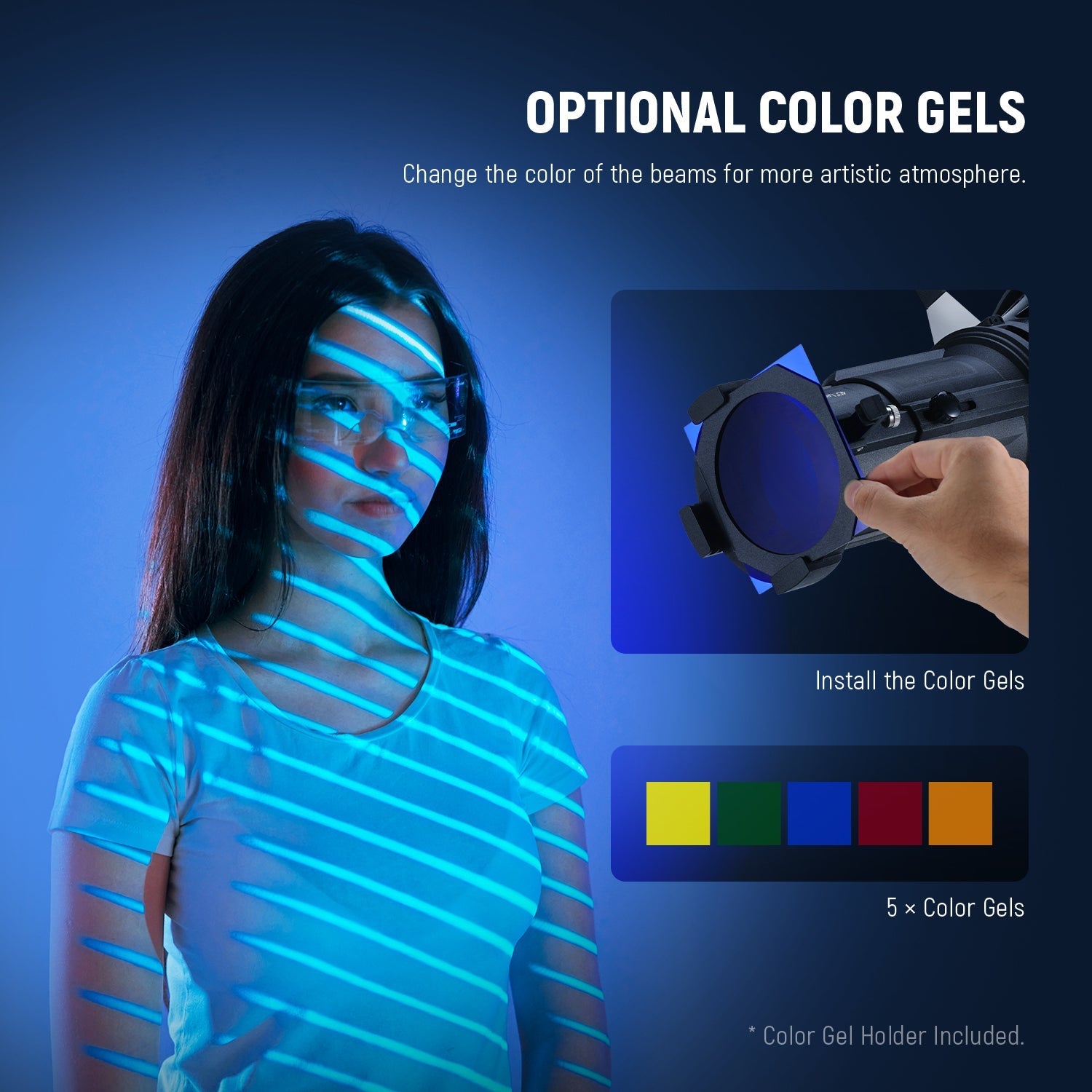 NEEWER LS-38 40° Spotlight Snoot with Bowens Mount