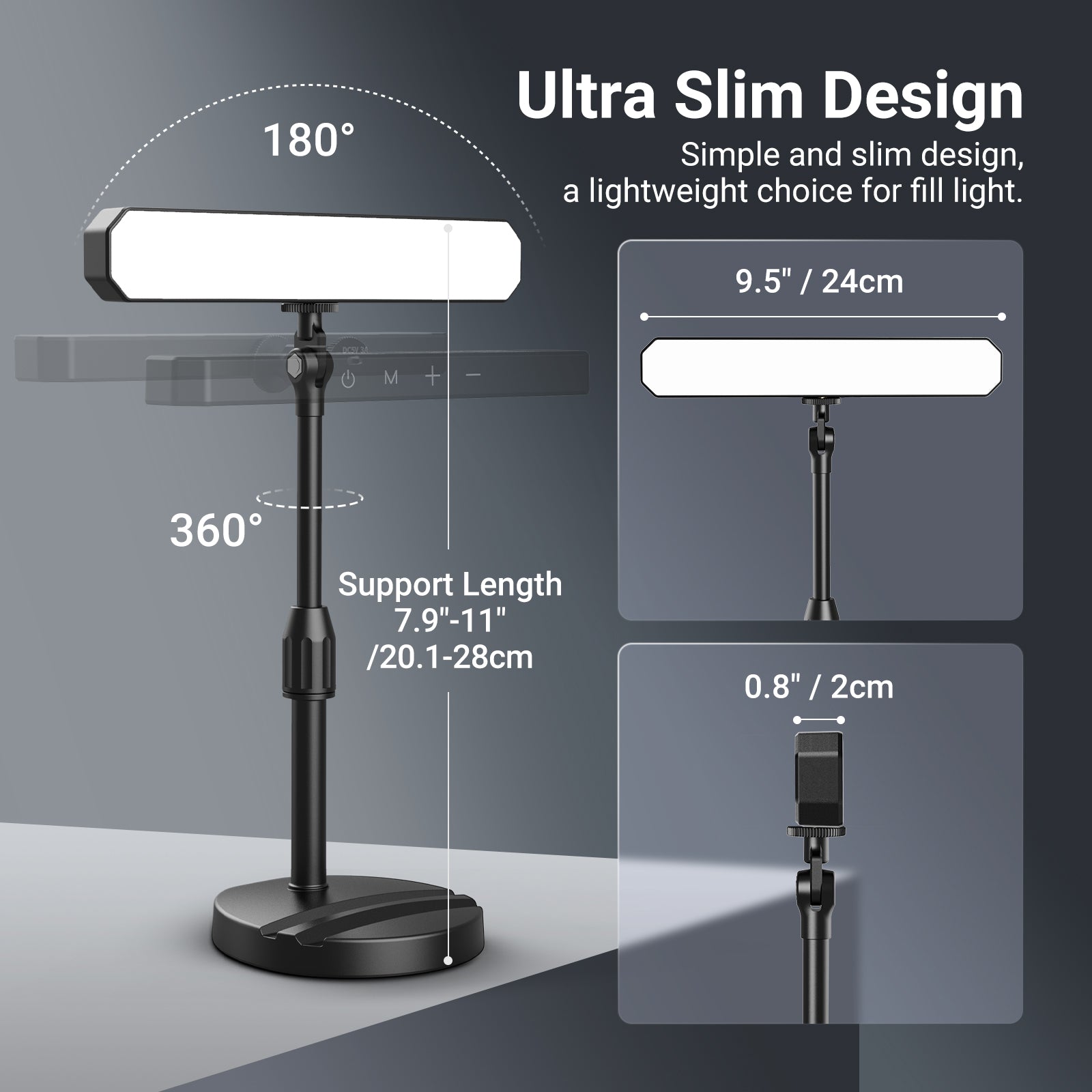 NEEWER BASICS L10 Bi Color Desk Light Kit