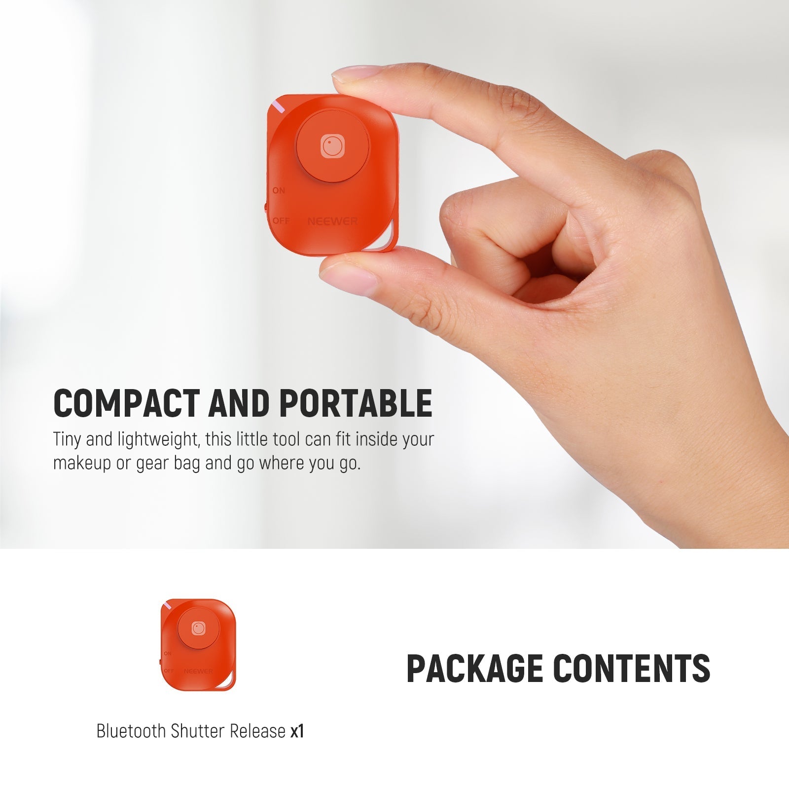 NEEWER RT116 Wireless Bluetooth Remote Shutter Release