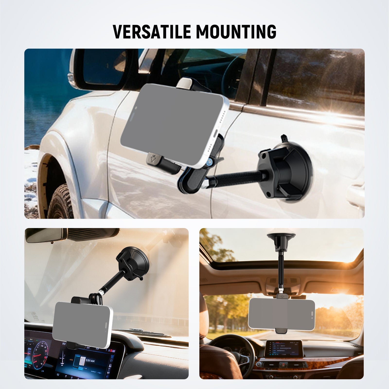 NEEWER PA136/PA137 Suction Cup Car Phone Holder