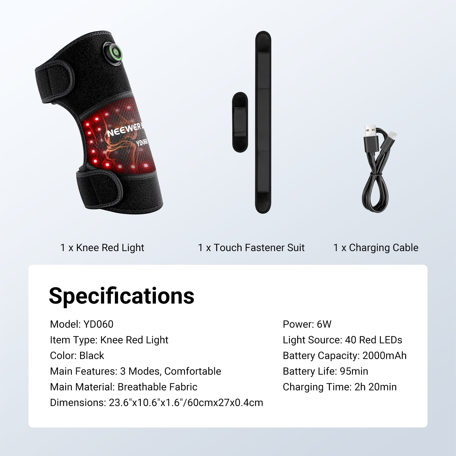 NEEWER BASICS YD060 Red Light for Knee & Elbow Joint