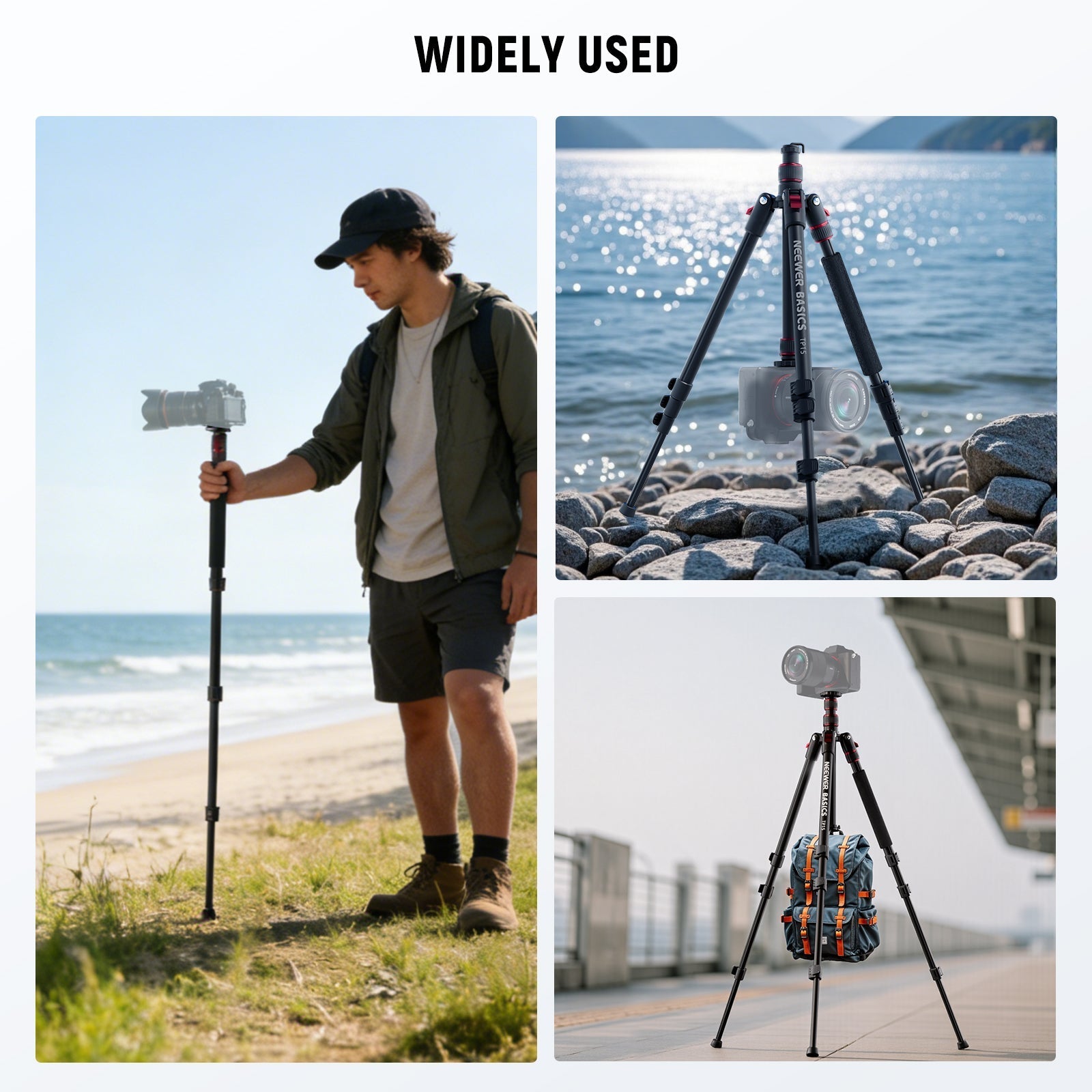 NEEWER BASICS TP15 71" Camera Tripod Monopod