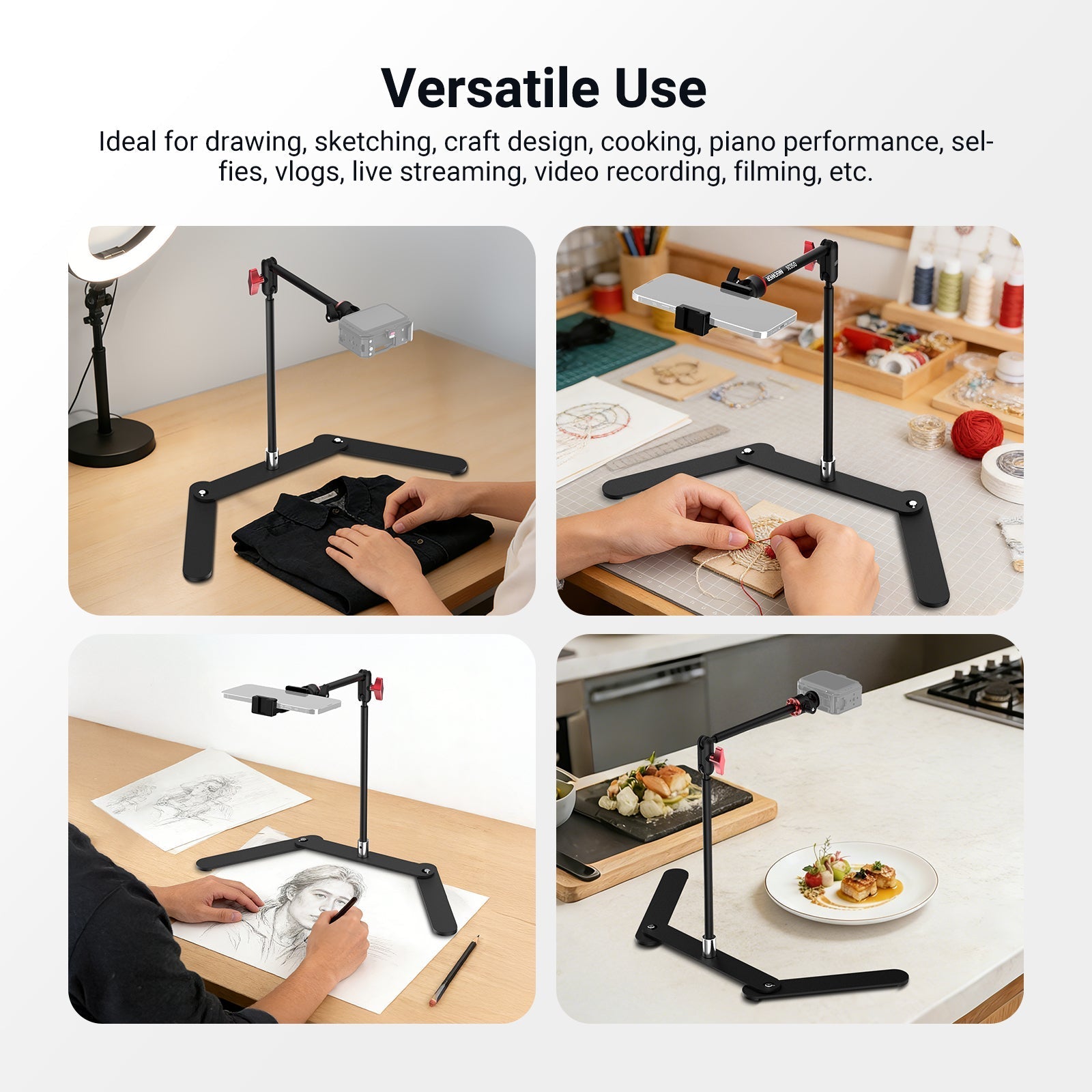 NEEWER DS026 Overhead Phone Tripod Stand