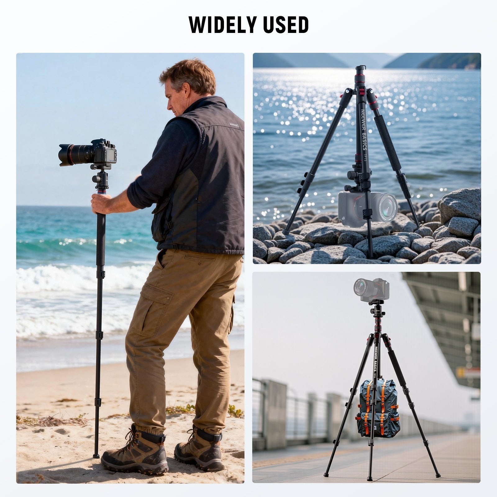 NEEWER BASICS TP15 71" Camera Tripod Monopod