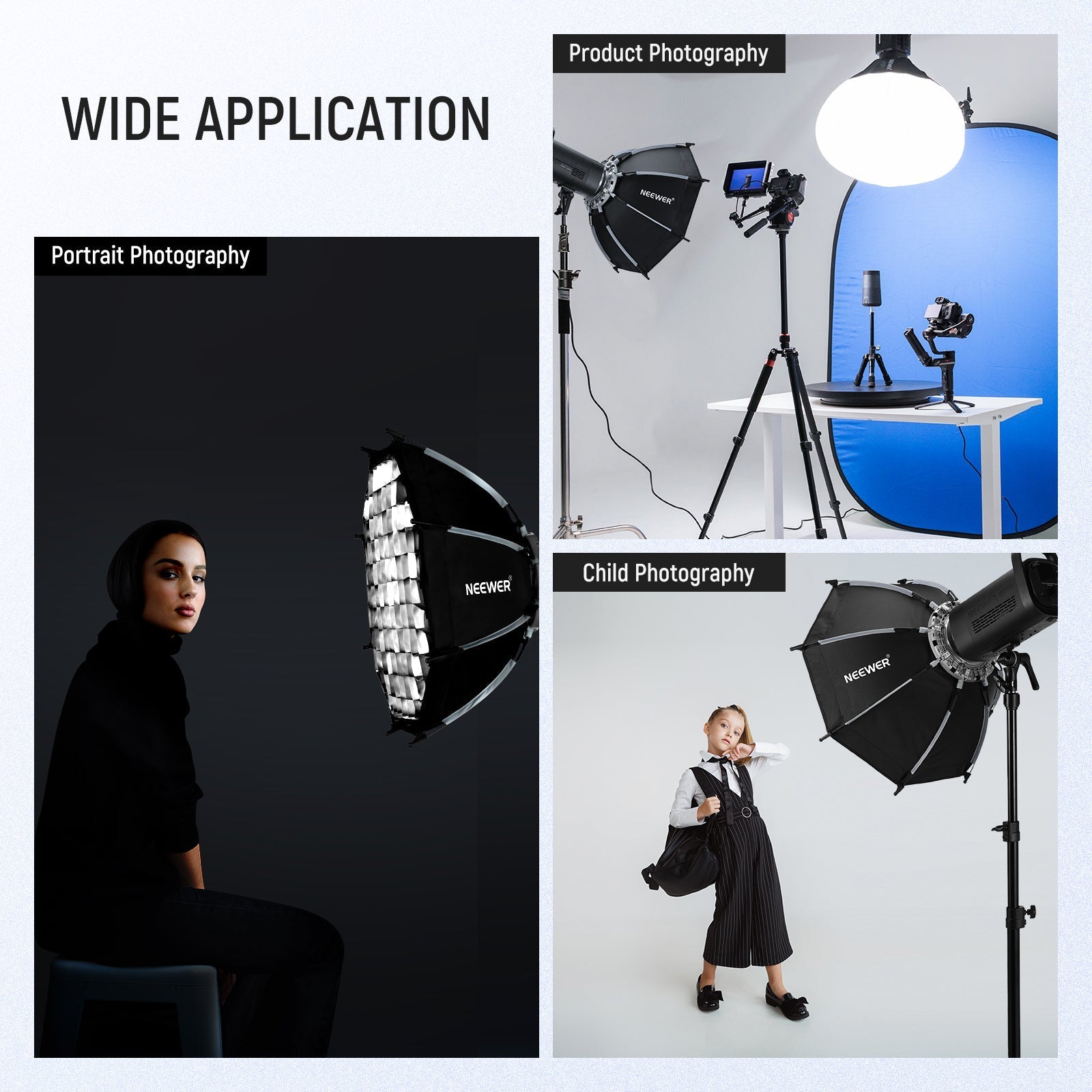 NEEWER NS21P/NS22P/NS27P/NS35P Octagonal Softbox