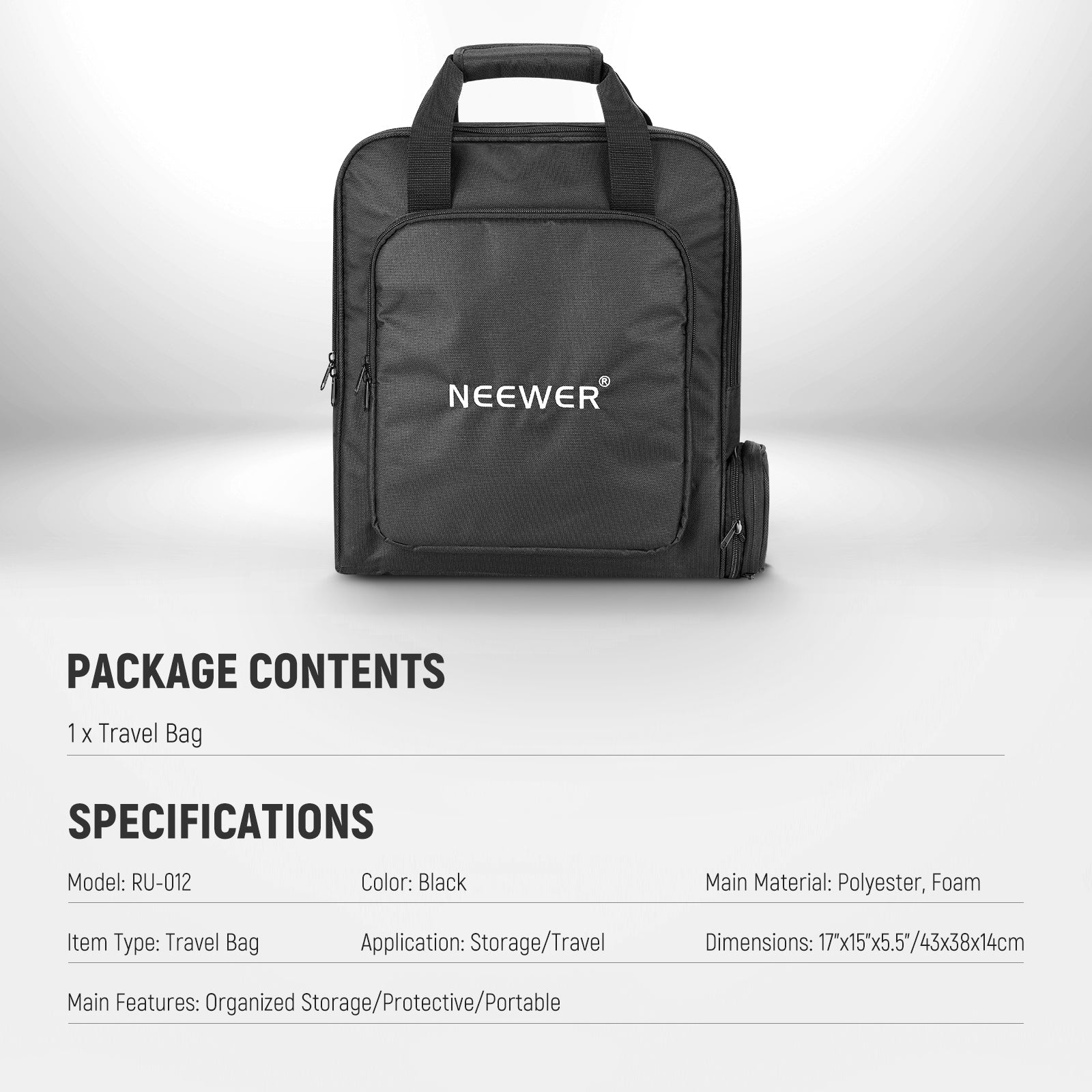 NEEWER RU-012 Travel Bag For Starlink Mini