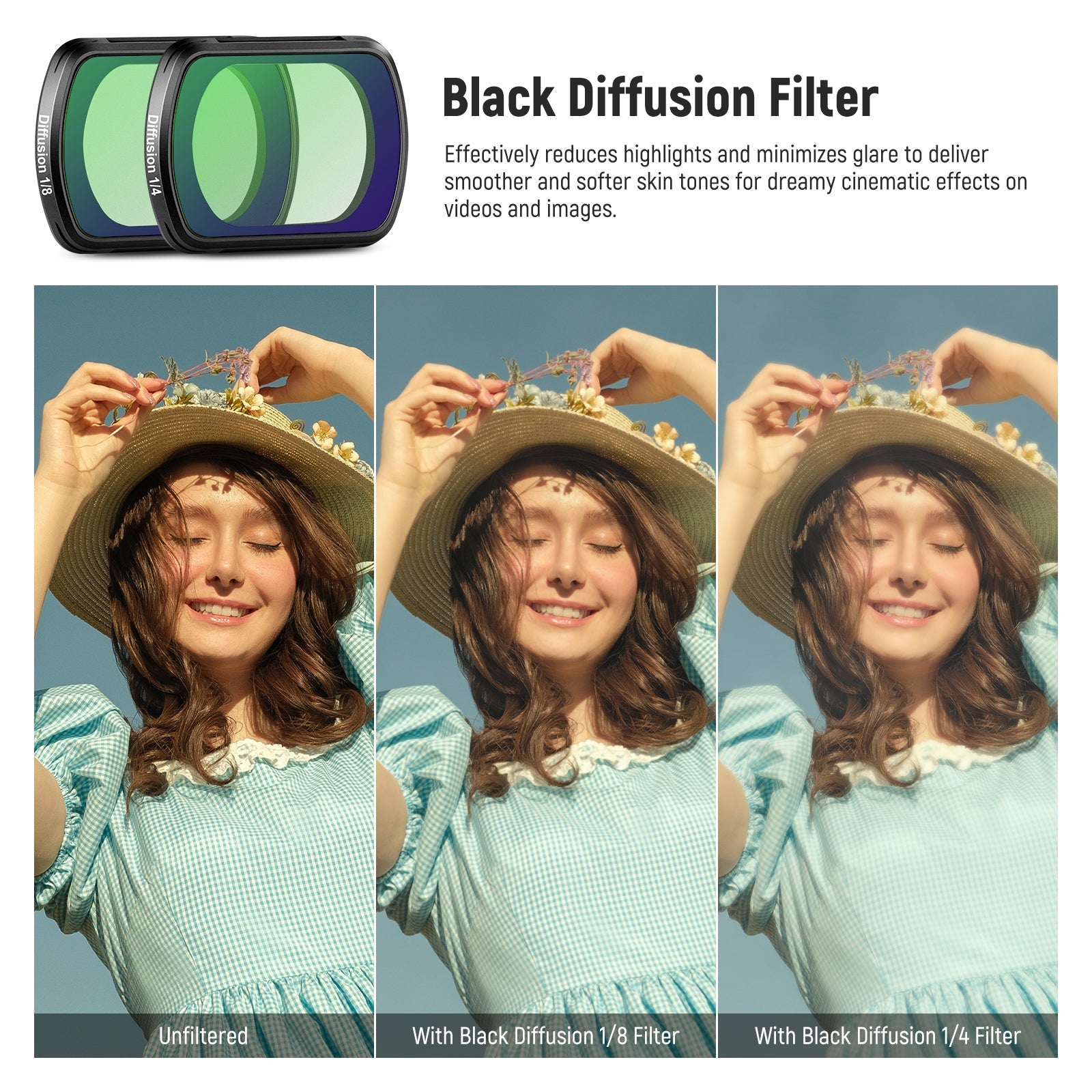 NEEWER FL-B06 16-Pack Filter Set for DJI Osmo Pocket 3 / Pocket 4 & Xtra Muse