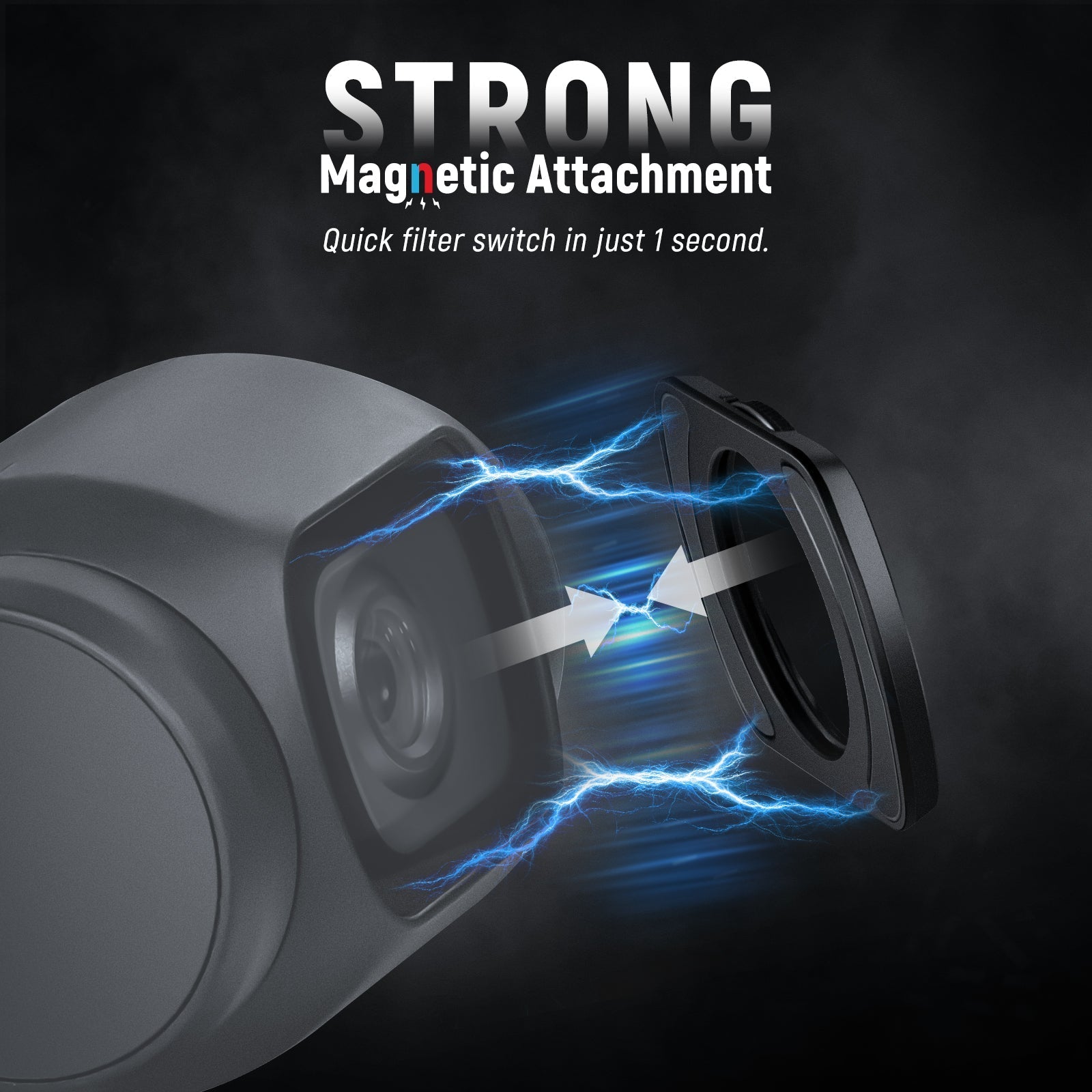 NEEWER FL-P10 14-Pack Magnetic ND & CPL & Effect Filter Set for DJI Pocket 3 / Pocket 4 & Xtra Muse