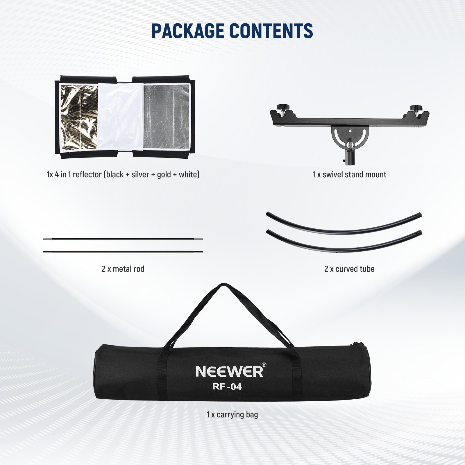 NEEWER RF-04 Clamshell Light Reflector Diffuser