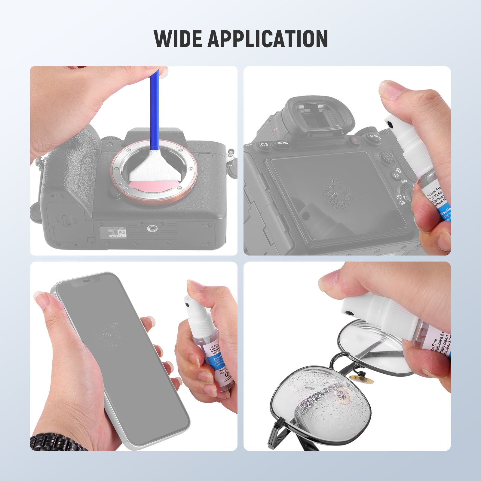 NEEWER HM-46 12 in 1 Camera Lens Cleaning Kit