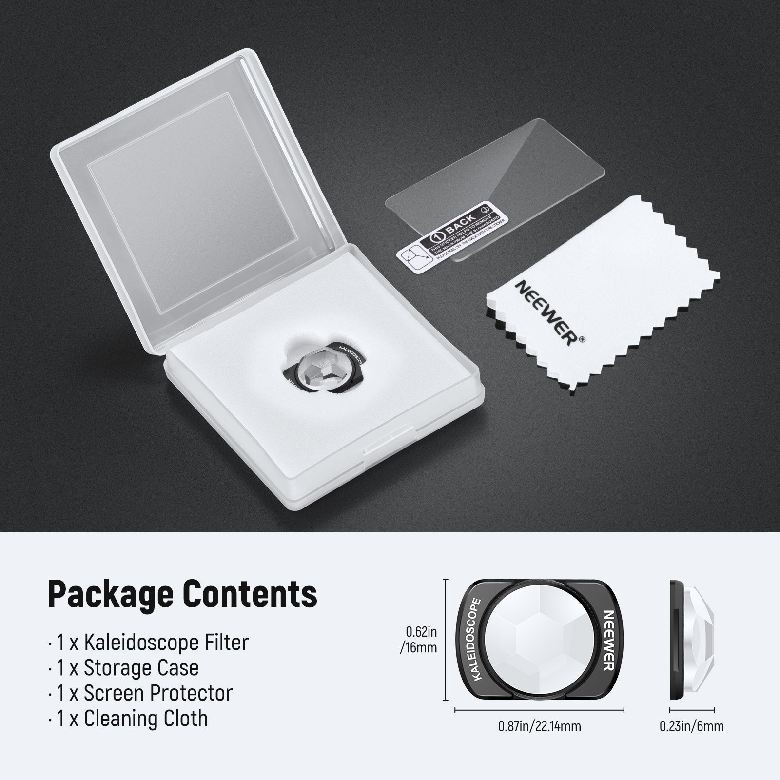 NEEWER Effect Filter For DJI Osmo Pocket 3 / Pocket 4 & Xtra Muse