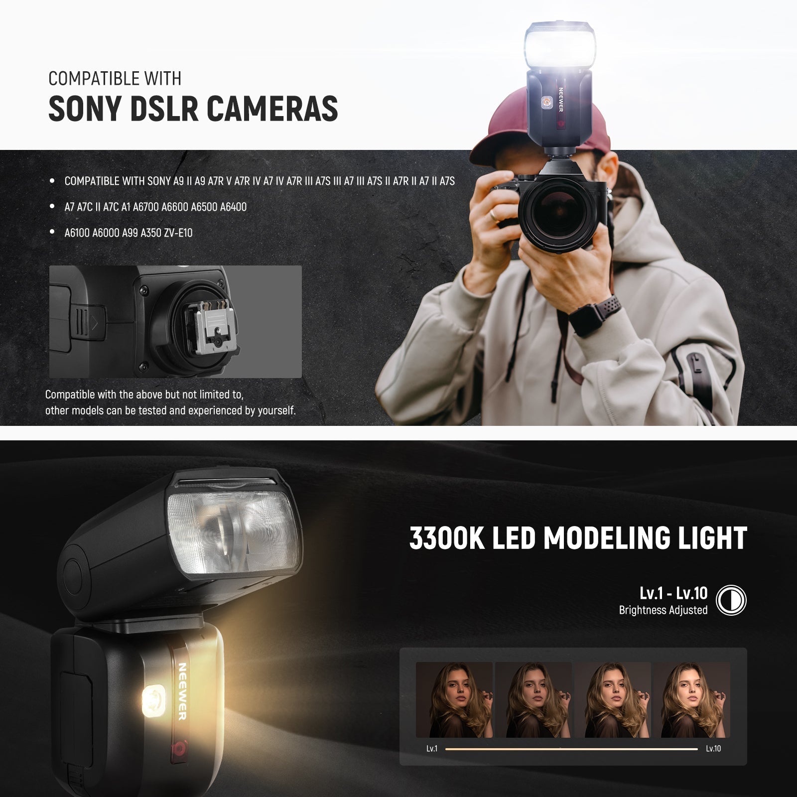 NEEWER Z880 2.4G TTL Camera Flash Speedlite