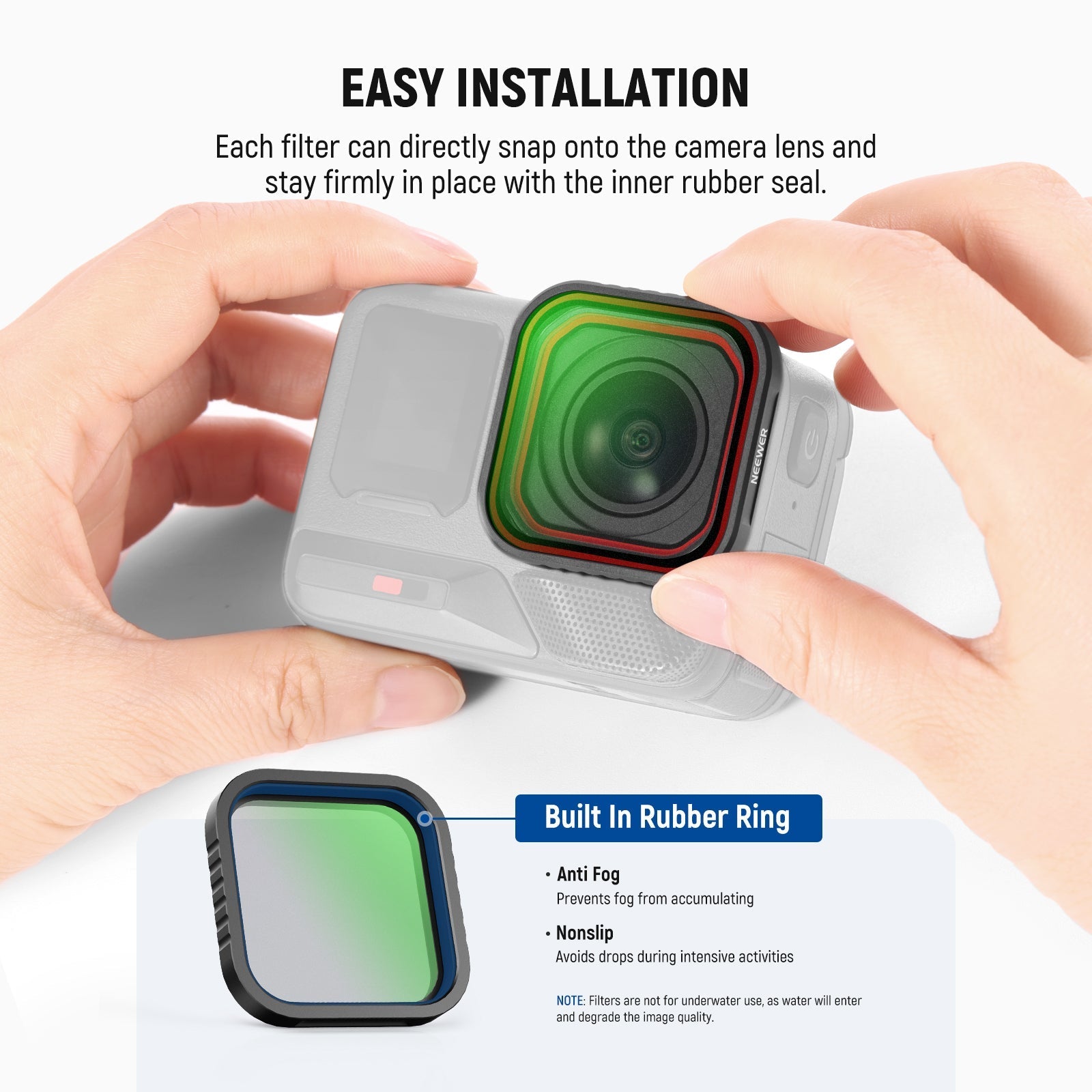 NEEWER FL-C19/FL-C20/FL-C21 Filter Set For Insta360 Ace Pro/Ace Pro 2