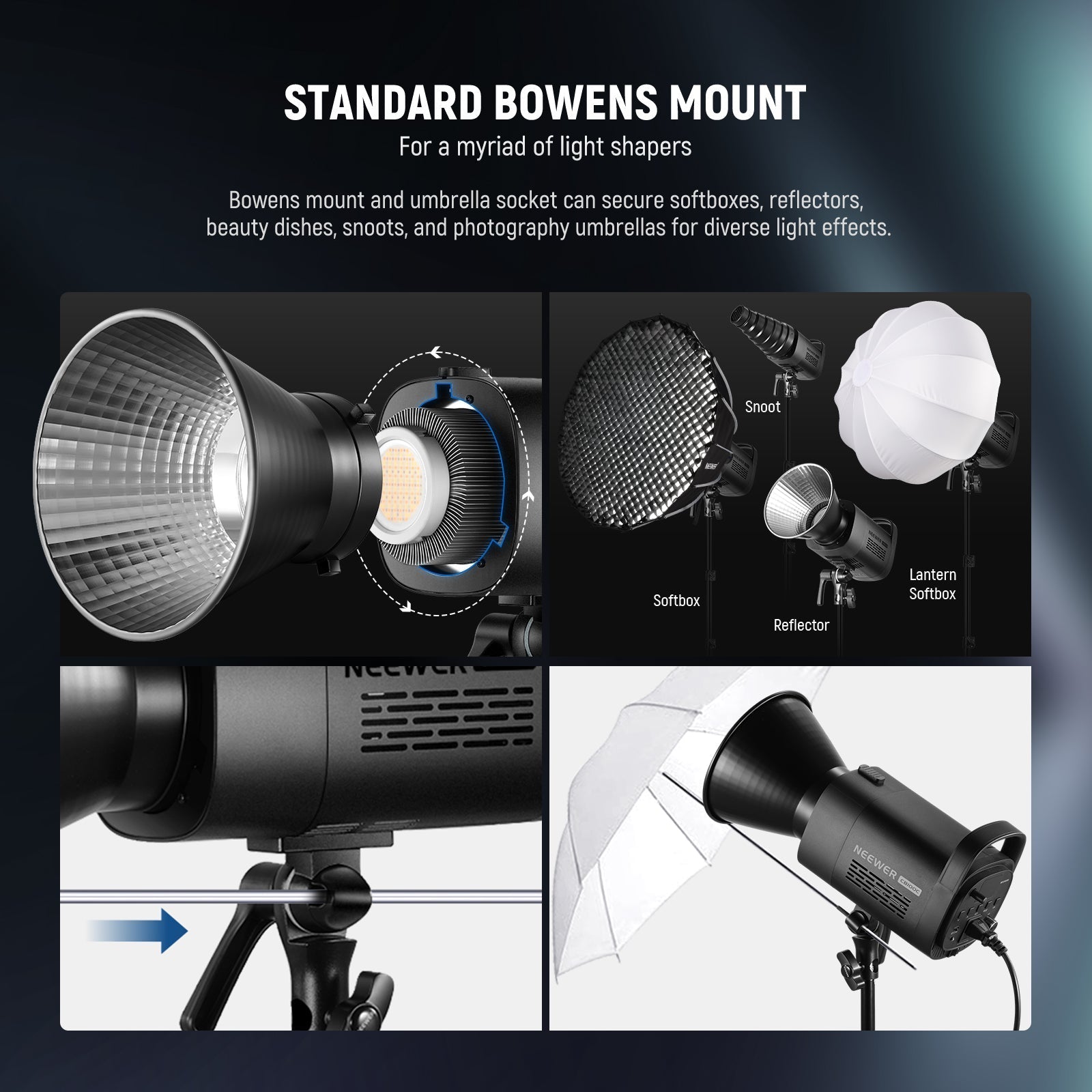 NEEWER CB100C 130W RGB LED Video Light