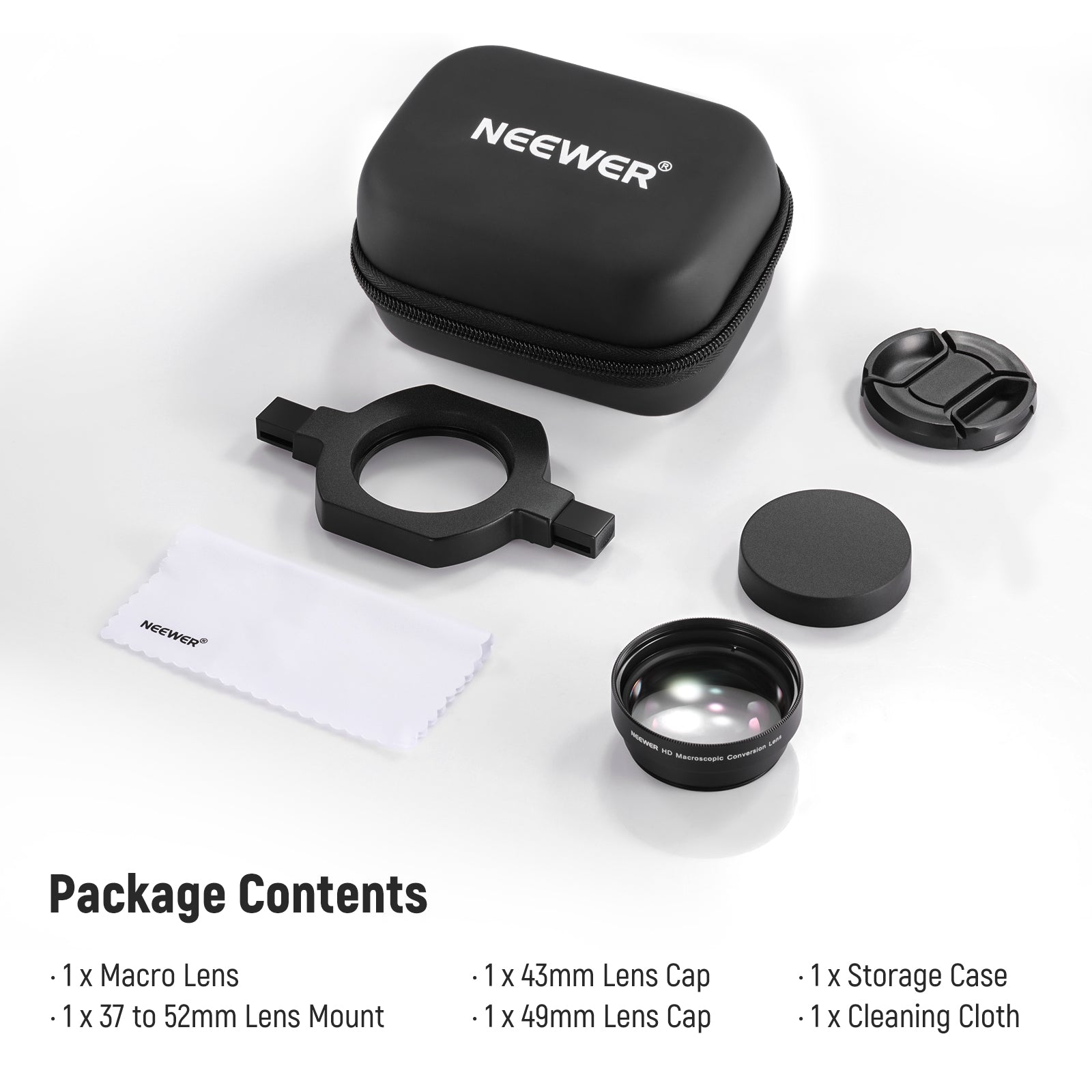NEEWER LS-40 43mm HD Macro Lens