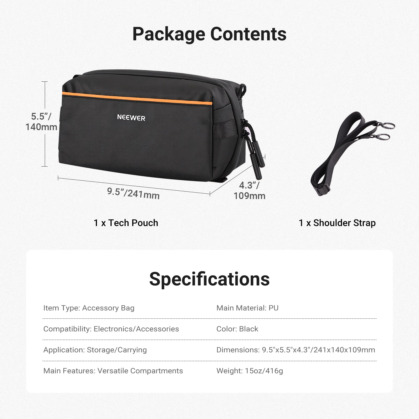 NEEWER PB024 Tech Pouch