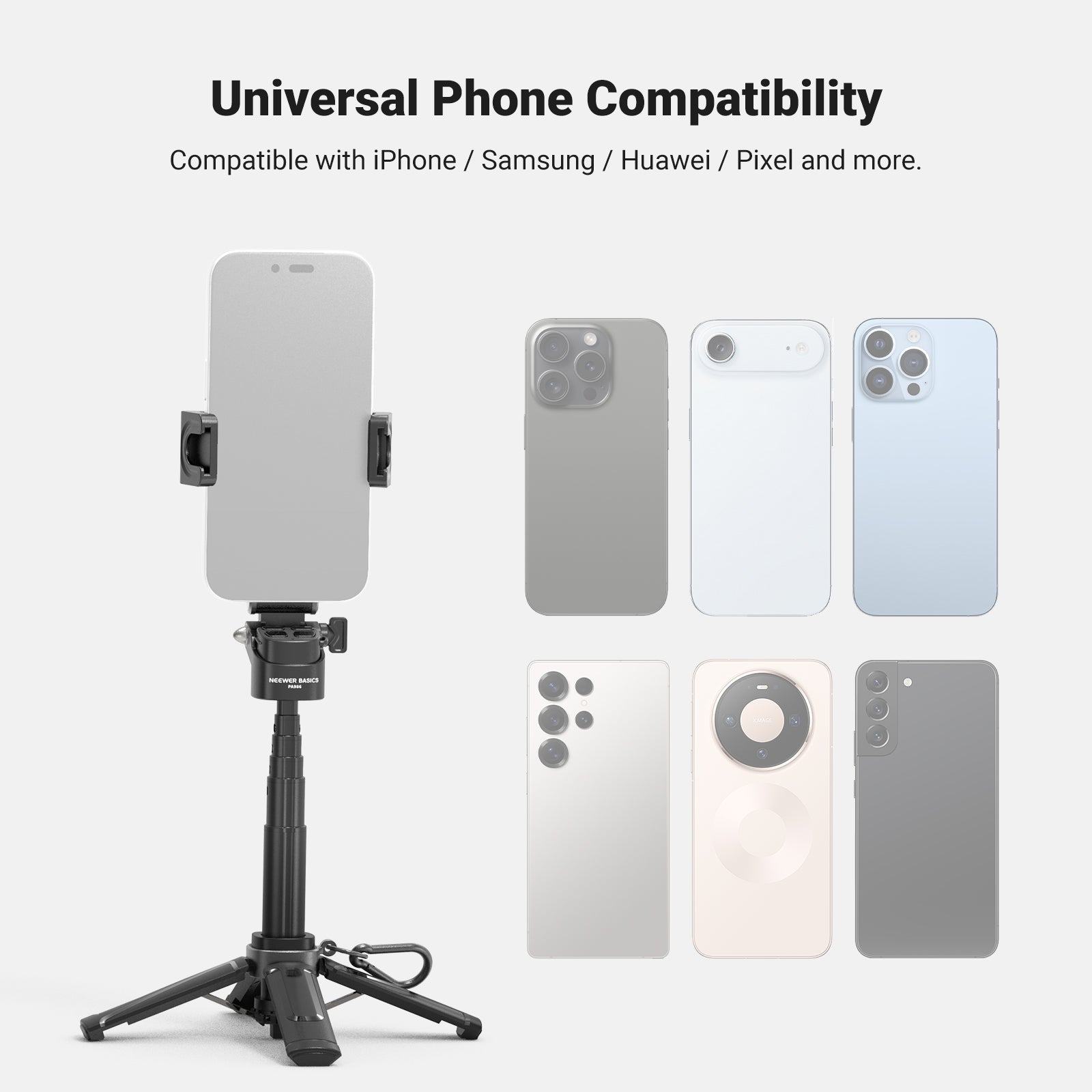 NEEWER BASICS PA986 Mini Phone Tripod Selfie Stick