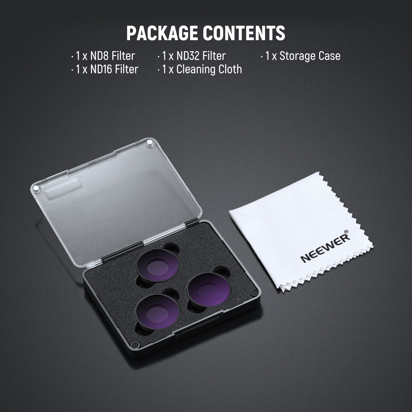 NEEWER Filter Set For Insta360 GO Ultra