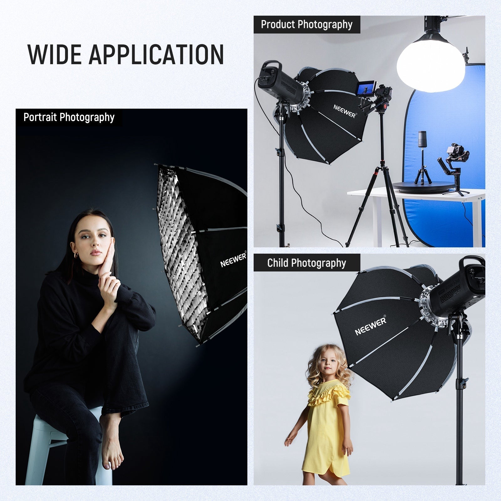 NEEWER NS21P/NS22P/NS27P/NS35P Octagonal Softbox