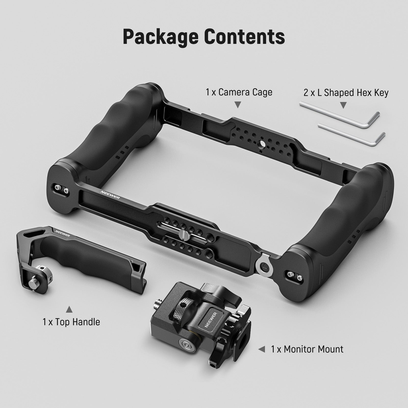 NEEWER CA016T+MA006 Universal Camera Cage