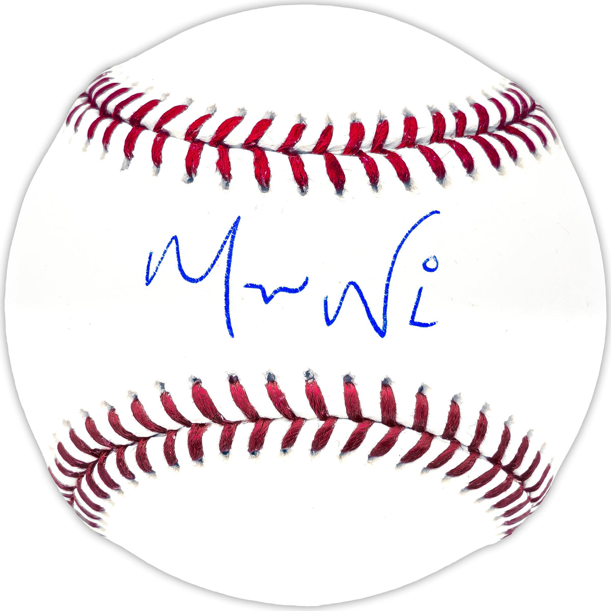 Masyn Winn Autographed Official MLB Baseball St. Louis Cardinals Beckett BAS Witness