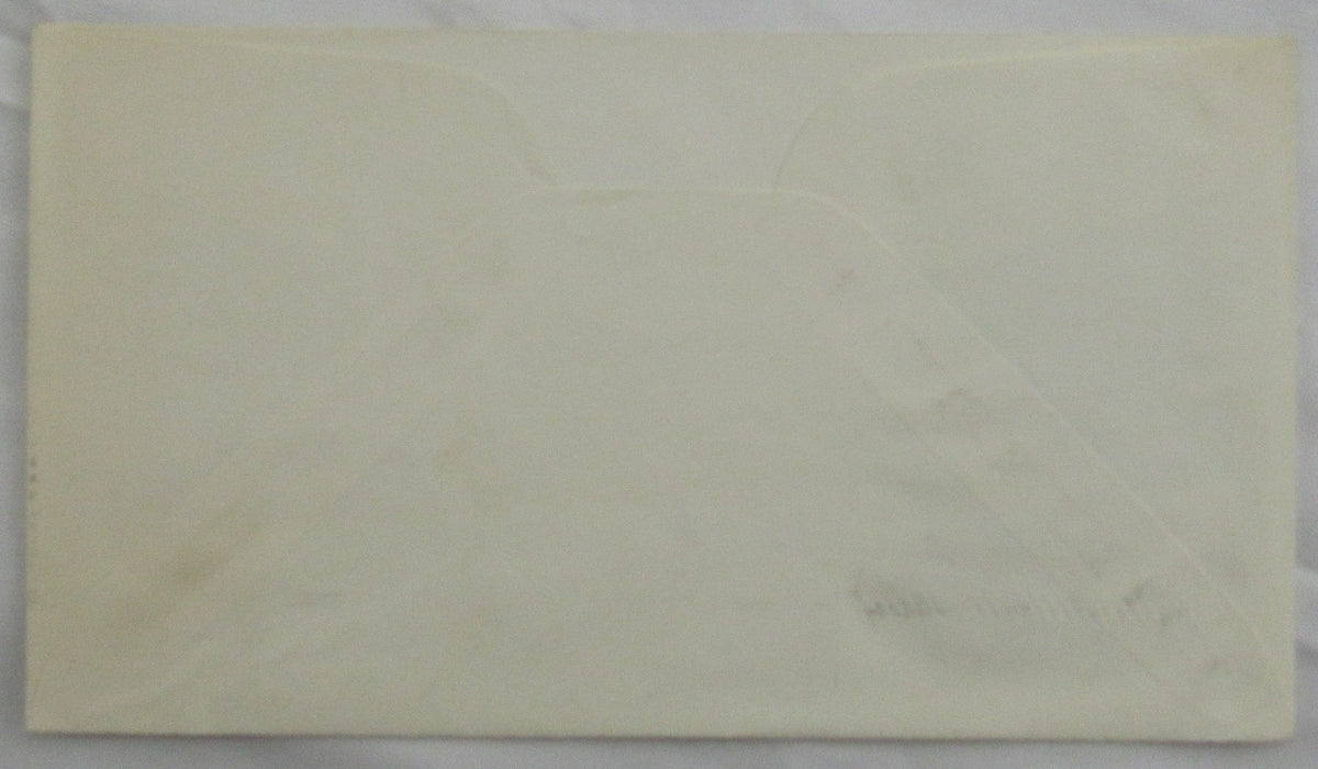 J. Edgar Hoover Signed Auto Envelope JSA LOA Z19852