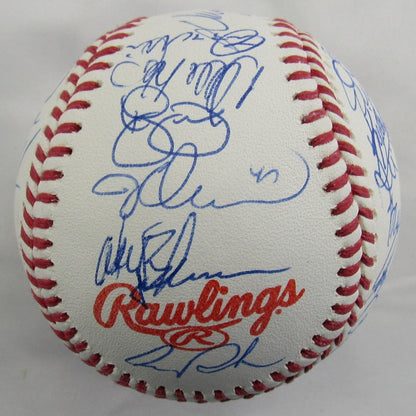 1986 World Series Champion New York Mets Signed Auto Rawlings 1986 World Series Baseball JSA ZZ10212