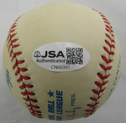 Bernie Williams Signed Auto Rawlings Baseball JSA CN60391