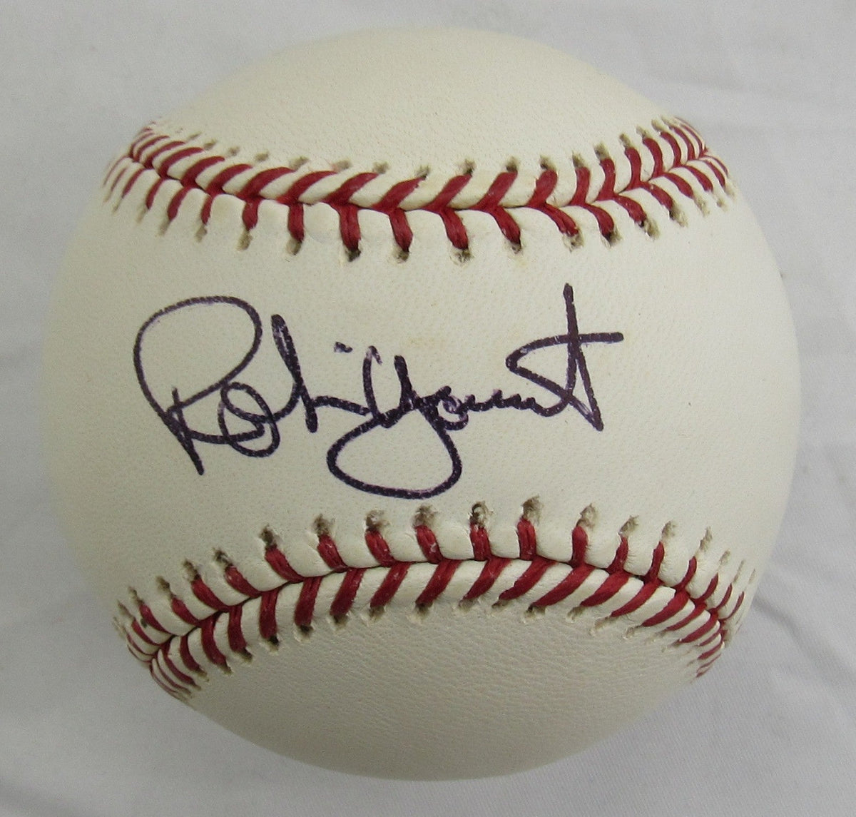 Robin Yount Signed Auto Rawlings Baseball Steiner Hologram