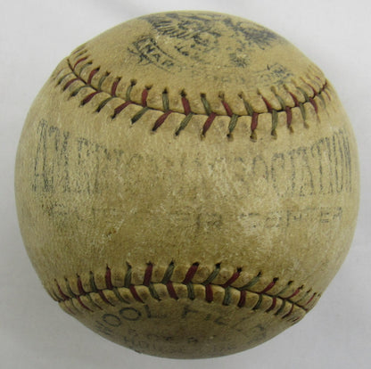 Mickey Cochrane Signed Auto Baseball JSA LOA X82352