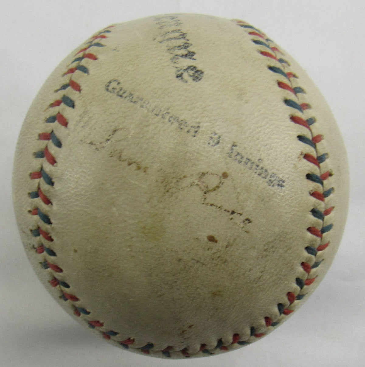Walter Johnson Sam Rice Clark Griffith Signed Auto Baseball PSA/DNA LOA M86144