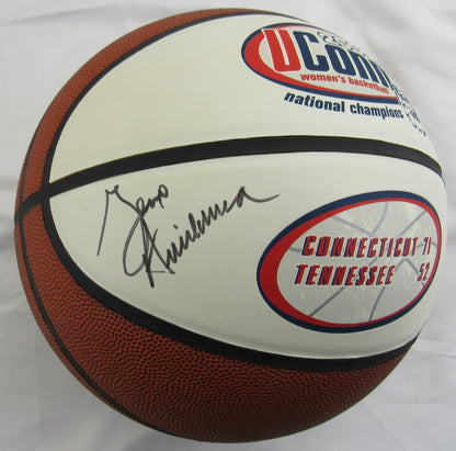 Geno Auriemma Signed Auto 2000 UConn National Champions Basketball JSA CL29252
